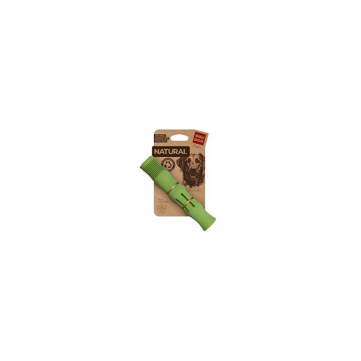 Jouet bâton chien WAUDOG Natural | Caoutchouc 18 cm