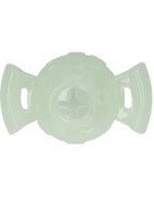 2 Glow Treat ball on call fluorescent