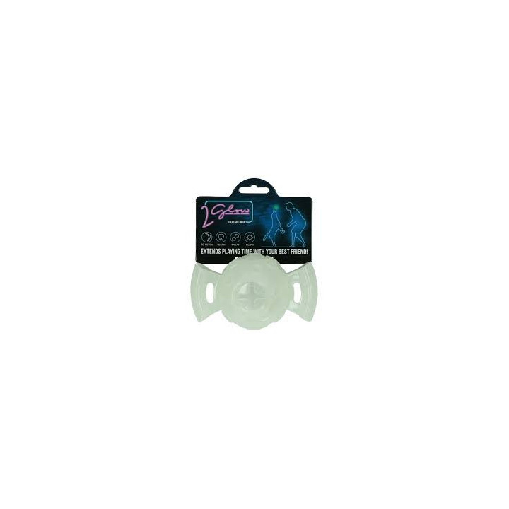 Balle phosphorescente chien | 2 Glow Treat Ball On Call
