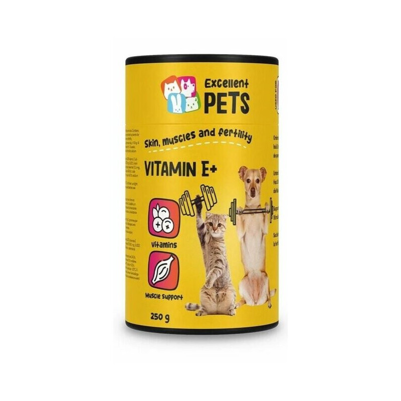 Excellent pets vitamine E+ chien et chat 250g