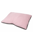 Coussin siesta soft poly candy rose clair duvo+ 100x70CM