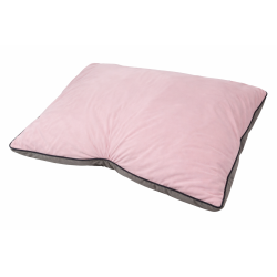 Coussin siesta soft poly candy rose clair duvo+ 100x70CM