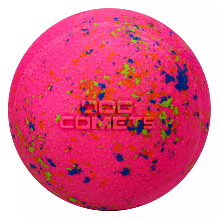 Balle chien Dog Comets Stardust 6 cm | Caoutchouc naturel