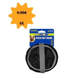 Gamelle pliable chien 1,4 L | Pack My Bowl voyage