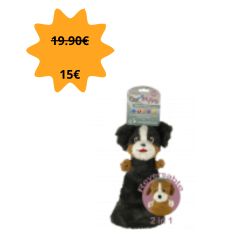 Olive & oscar gor flips peluche réversible M