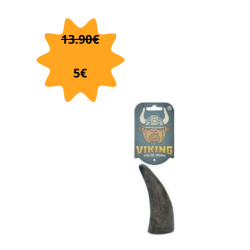 corne de buffle pleine viking solid horn