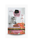 Era sybarite filets en gelée chaton avec du saumon enrichis avec des carottes et romarin 85g
