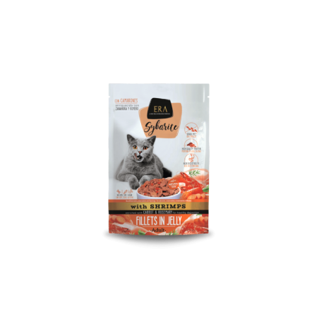 copie de Era sybarite filets en gelée crevettes et du poulet,  enrichis avec des carottes et romarin 85g