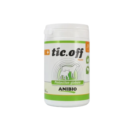 Protection Tic off tiques et puces Anibio 500g