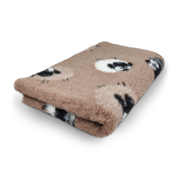 VETBED 50x75 mouton marron