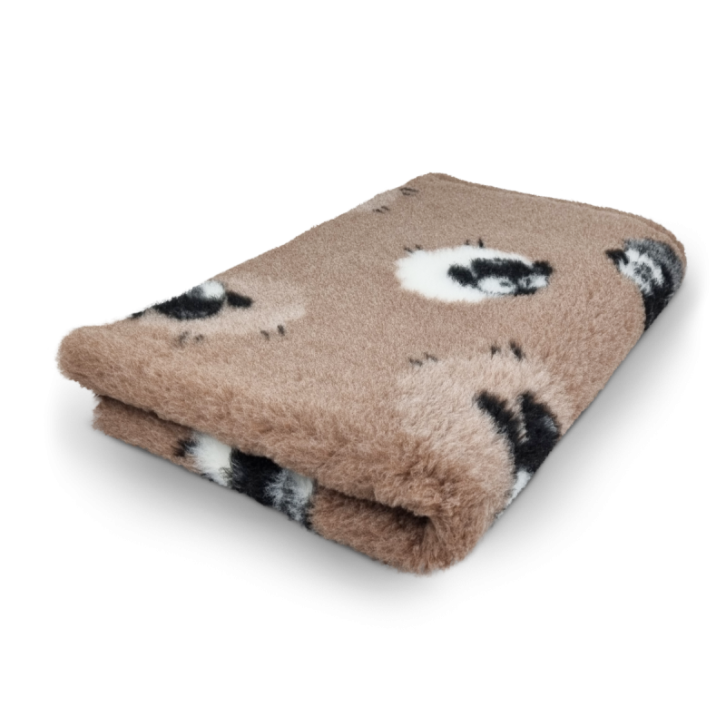 VETBED 50x75 mouton marron