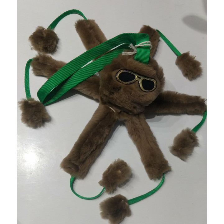 TUG Octopus chien | Laine de mouton & jeu de motivation