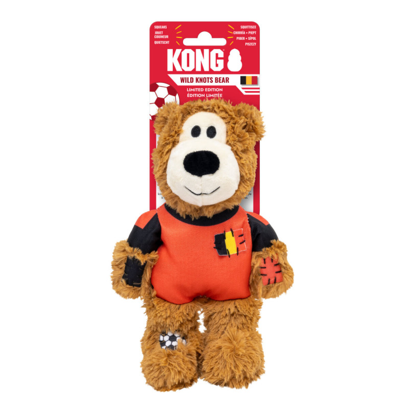 Kong Wild Knots Sport Bear ours Edition spéciale Belge