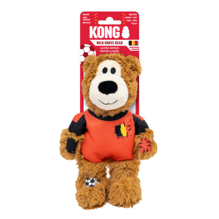 Kong Wild Knots Sport Bear ours Edition spéciale Belge