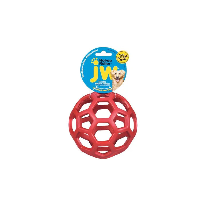JW Hol-ee Roller M 12 cm | Balle ajourée pour chien
