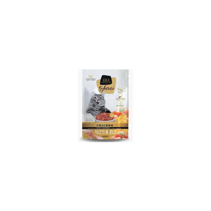 ERA Sybarite Poulet & Fromage 85 g | Pâtée chat sans céréales