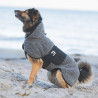 VESTE EN LAINE DE MERINOS HYBRIDO HUNDLANDS gris colombe