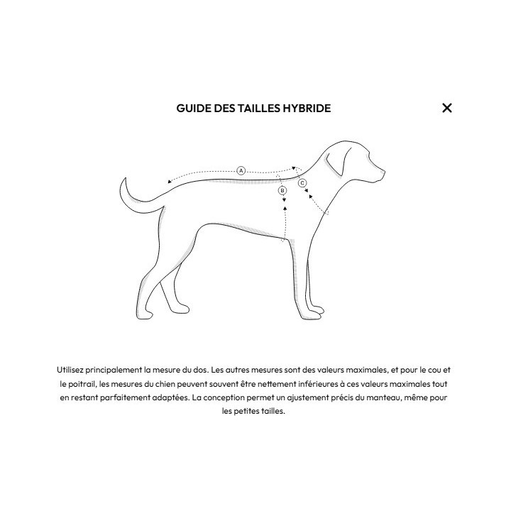 Hundlands Hybrido | Manteau laine mérinos pour chien