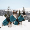 VESTE EN LAINE DE MERINOS HYBRIDO HUNDLANDS noir