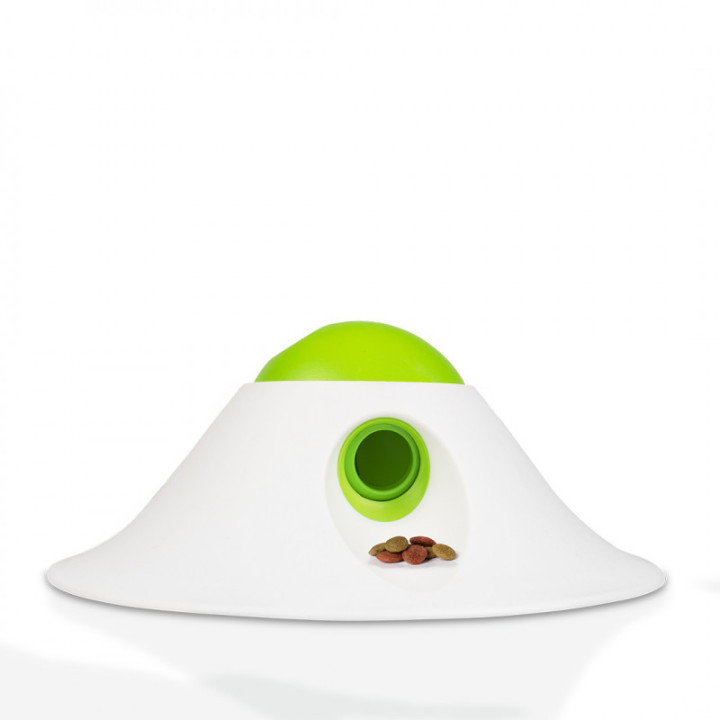Duvo+ Spin'n Snack Puzzle | Jeu intelligence chat & chien