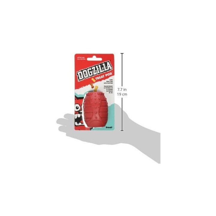 Dogzilla Treat Pod | Jouet à garnir pour chien