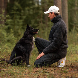 Veste en laine merinos WARMEE LONG homme HUNDLANDS