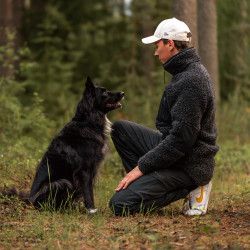 Veste en laine merinos WARMEE LONG homme HUNDLANDS