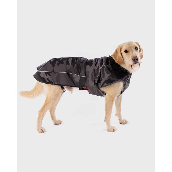Dryrobe veste chien Noir Camouflage | Nature Hito Croq
