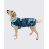 Dryrobe veste chien bleu camouflage