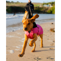 Dryrobe veste chien rose camouflage