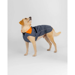 Dryrobe veste chien gris foncé orange