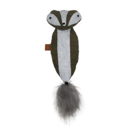 Jouet Rocco 40 cm | Peluche chat avec herbe à chat
