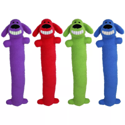 Peluche chien happy allongée (couleur en fonction des arrivages)