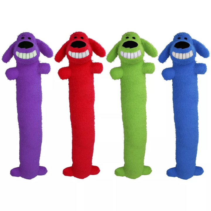 Peluche chien Happy 45 cm avec couineur | Nature Hito Croq