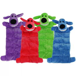 Happy Loofa 30 cm | Tapis chien avec 13 couineurs