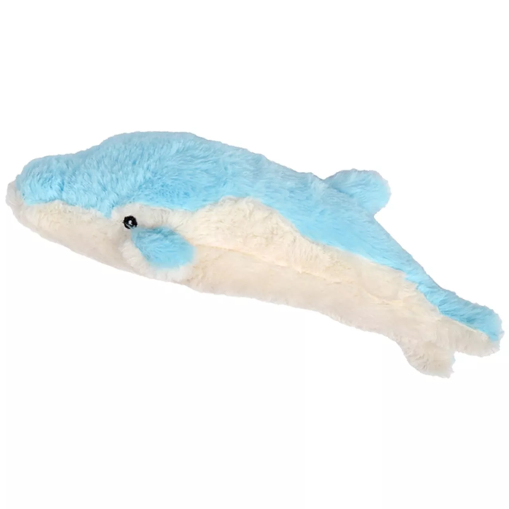 Peluche Dauphin chien 30 cm avec couineur | Nature Hito Croq