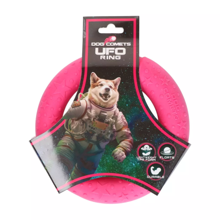Anneau à lancer ufo ring dog rose comets taille S