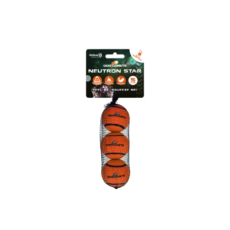 Dog comets neutron star m lot de 3 balles