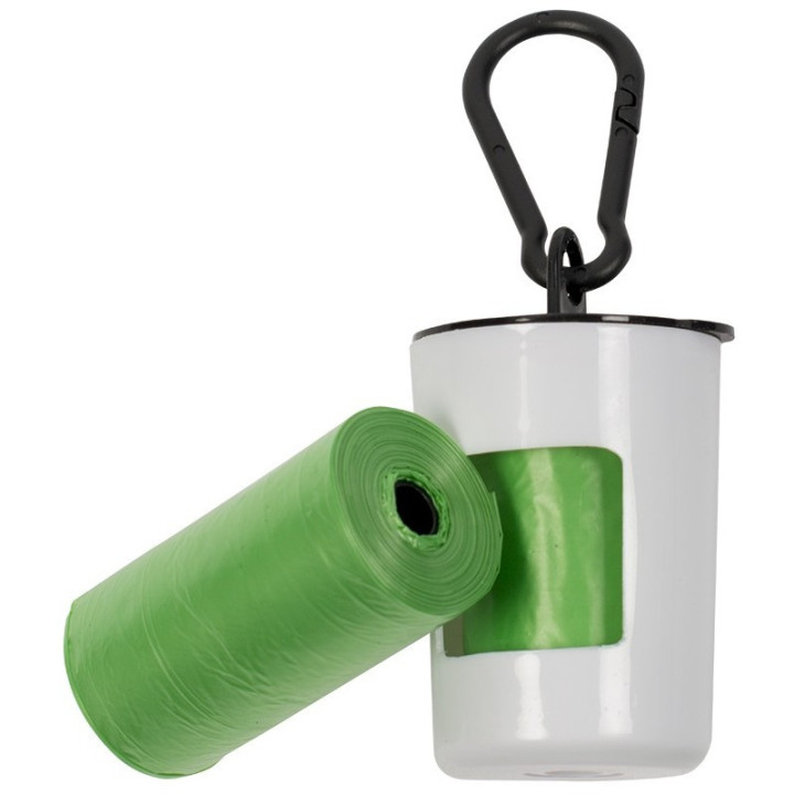 Distributeur de sachet hygiénique avec 2 rouleaux