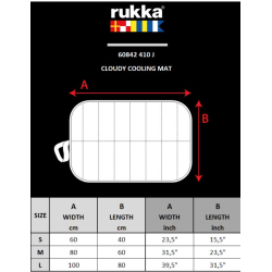 Tapis rafraîchissant nuageux Rukka Pets
