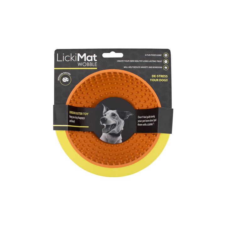 LickiMat Wobble | Bol de léchage chien & chat