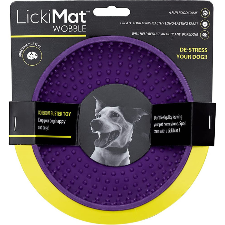 LickiMat Wobble | Bol de léchage chien & chat