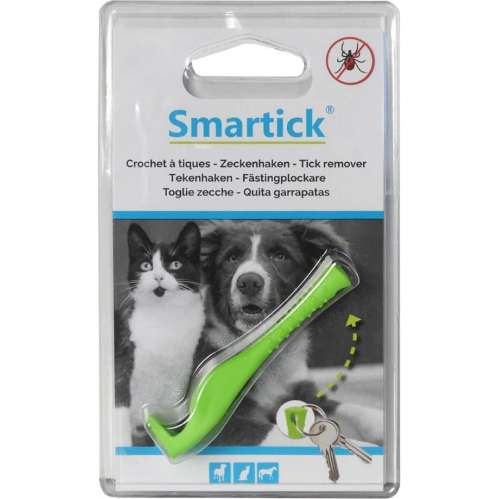 Smartick Crochet à tiques | Retire-tique chien & chat