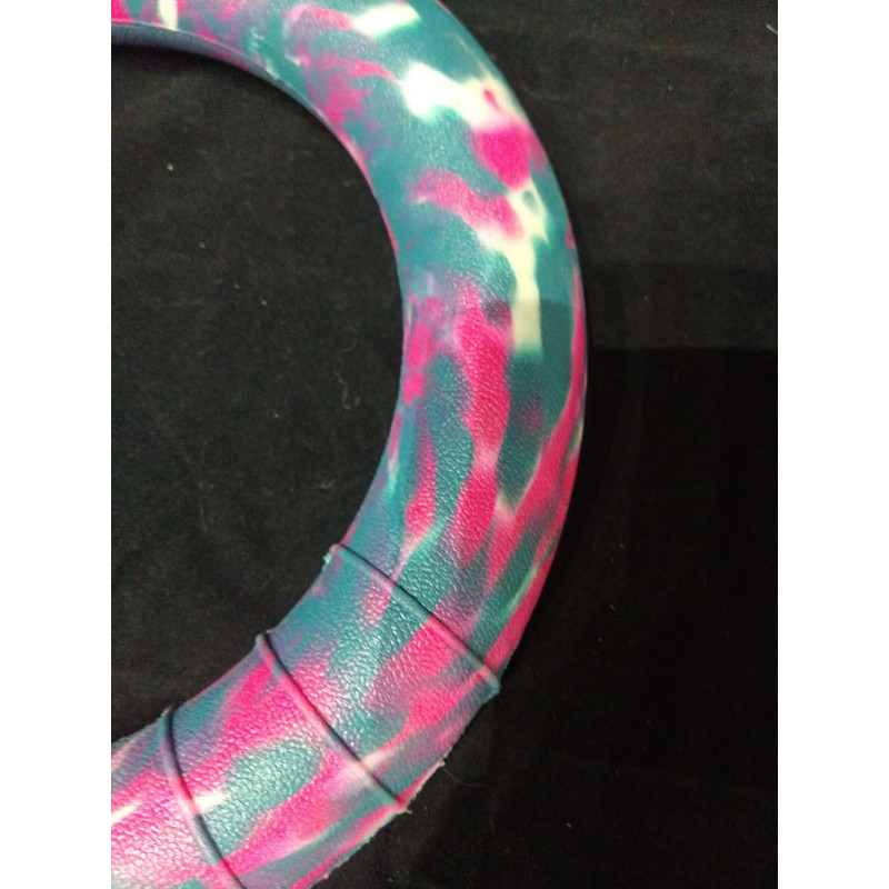 Anneau 25 cm diametre multicolor phosphorescent girly