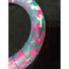 Anneau 25 cm diametre multicolor phosphorescent girly
