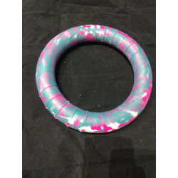 Anneau 25 cm diametre multicolor phosphorescent girly