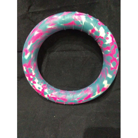 Anneau 25 cm diametre multicolor phosphorescent girly