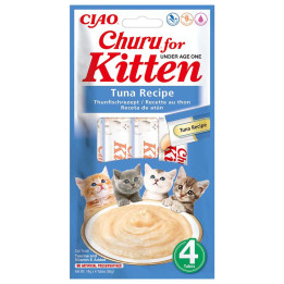 CIAO Churu Kitten Thon | Friandise crémeuse pour chaton