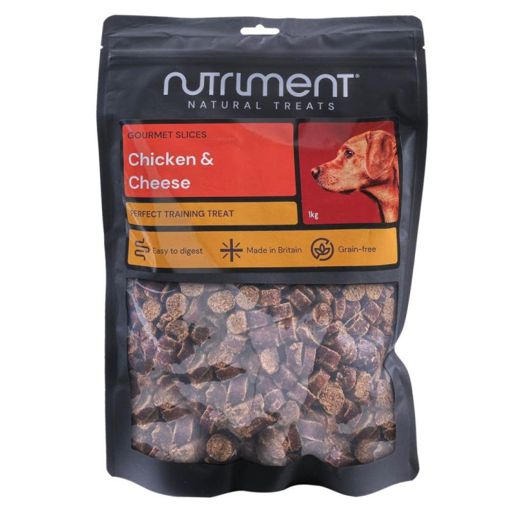 Nutriment Training Bites Poulet Fromage | Friandises Chien 200g & 1kg