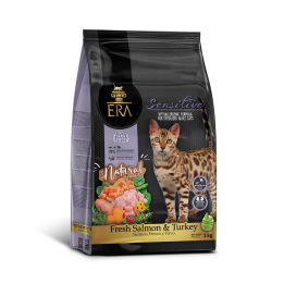 ERA Grain-Free Saumon & Dinde chat adulte | Nature Hito Croq